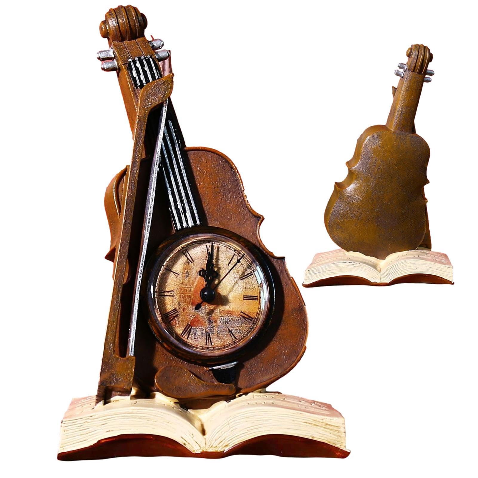 D33アンティーク品✨バイオリン ミニチュア フィギュア 置き物 2025年