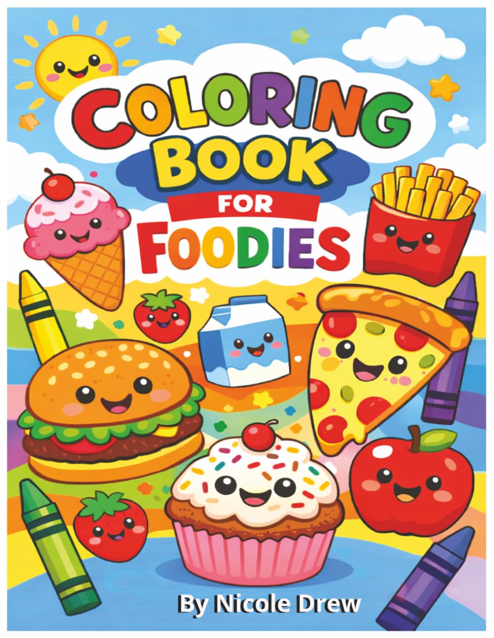 Coloring Book for Foodies: A Delicious Way to Relax and Unwind