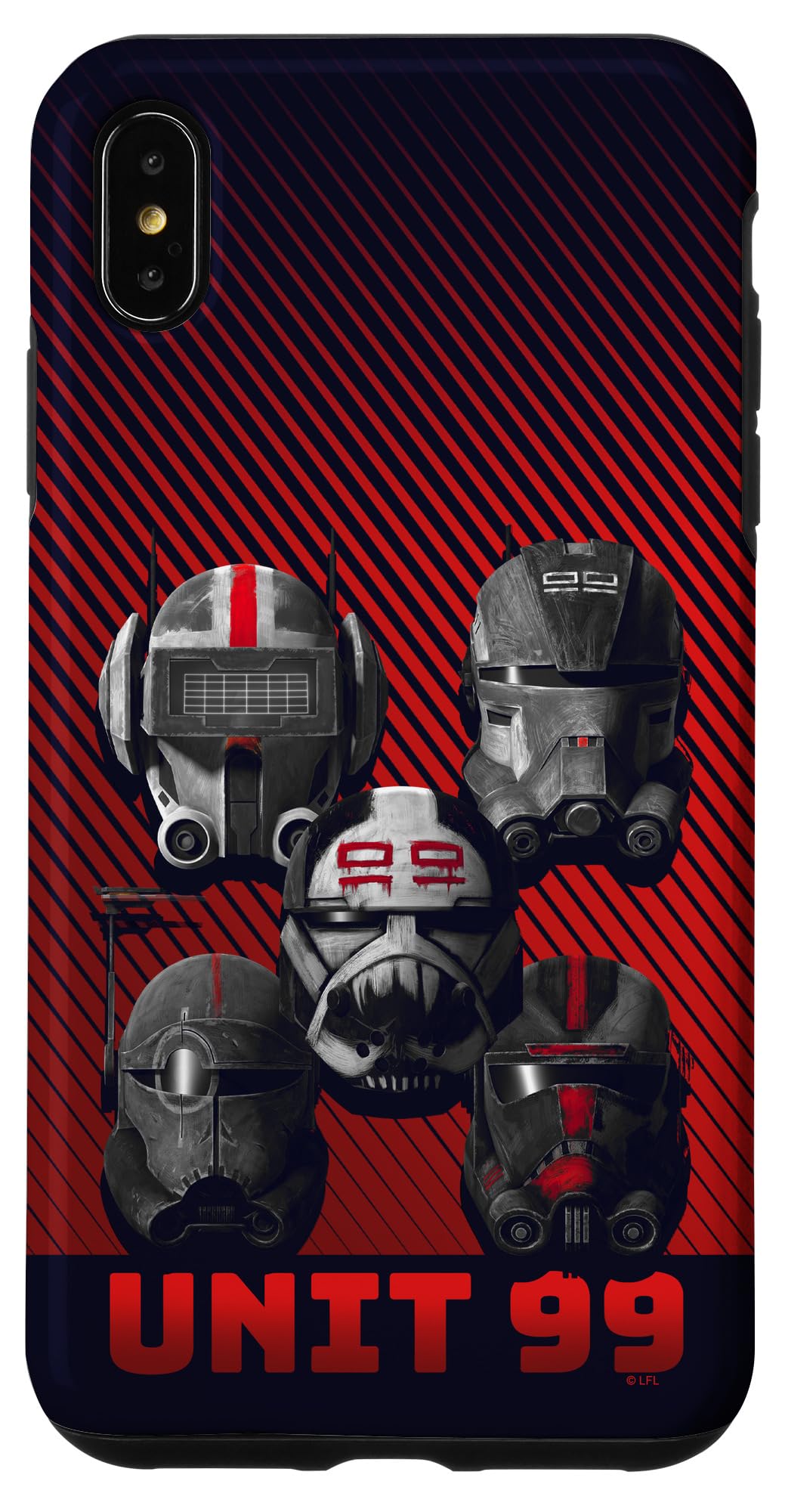 Coque iPhone XS Max Star Wars The Bad Batch pour protéger des rayures avec style - 4