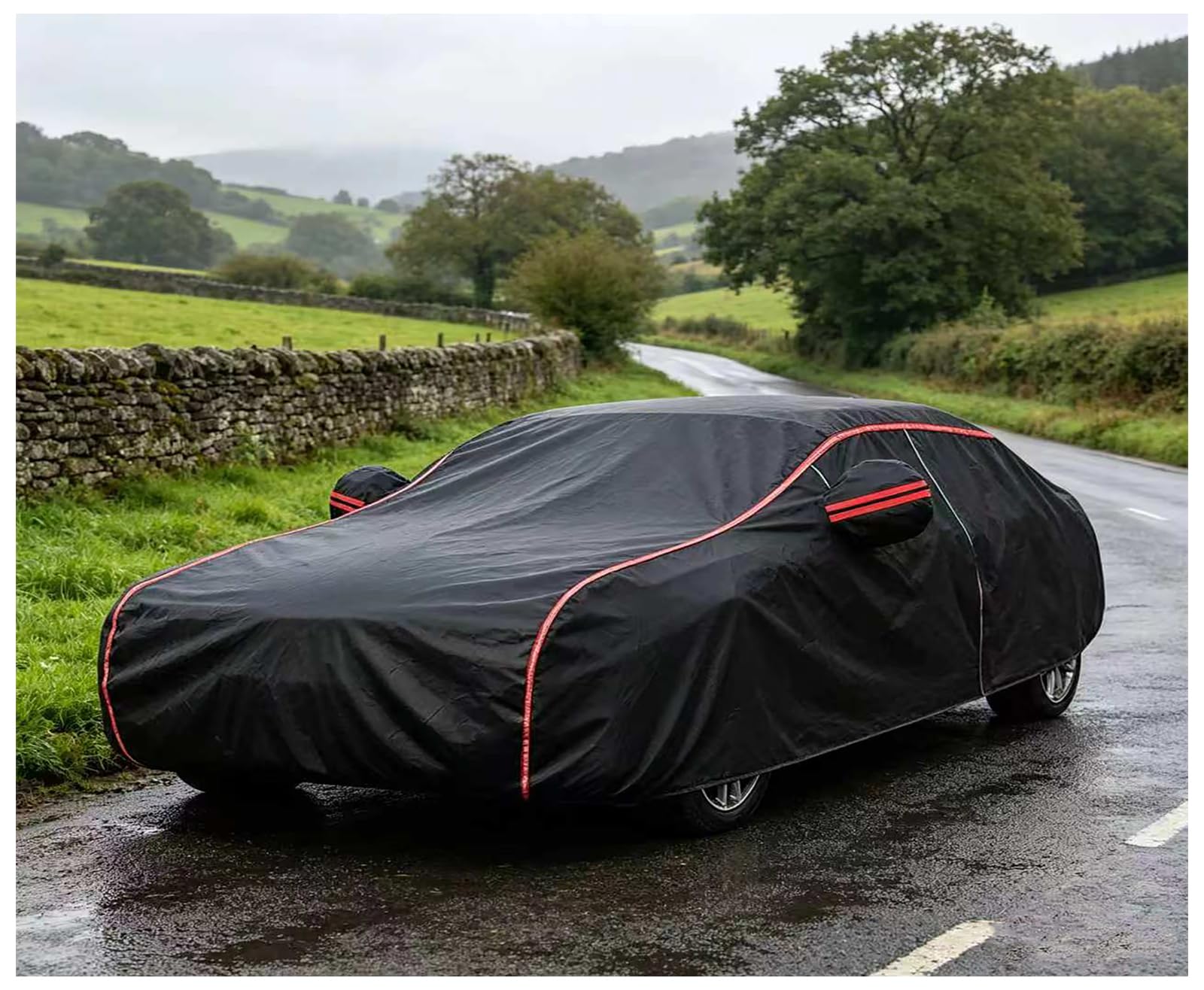 Funda Coche para EBRO S900 2025-2026 | Funda para coche 4 estaciones – impermeable, antipolvo, antiviento, ideal como lona, toldo o cubierta de protección.