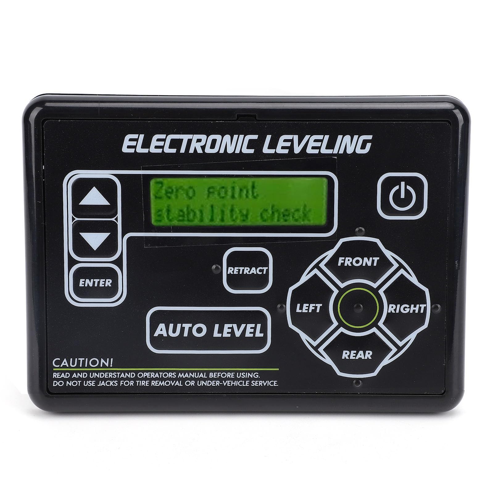Fabater System Automatycznego Poziomowania Pojazdów Kempingowych, 421484 Zamienny Panel Dotykowy Automatyczne Poziomowanie Elektroniczny Panel Sterowania Poziomowaniem z Prostym Przyciskiem