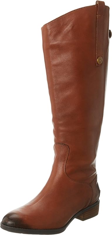 Sam Edelman Women's Penny Leather Riding Boot | Casual Boots