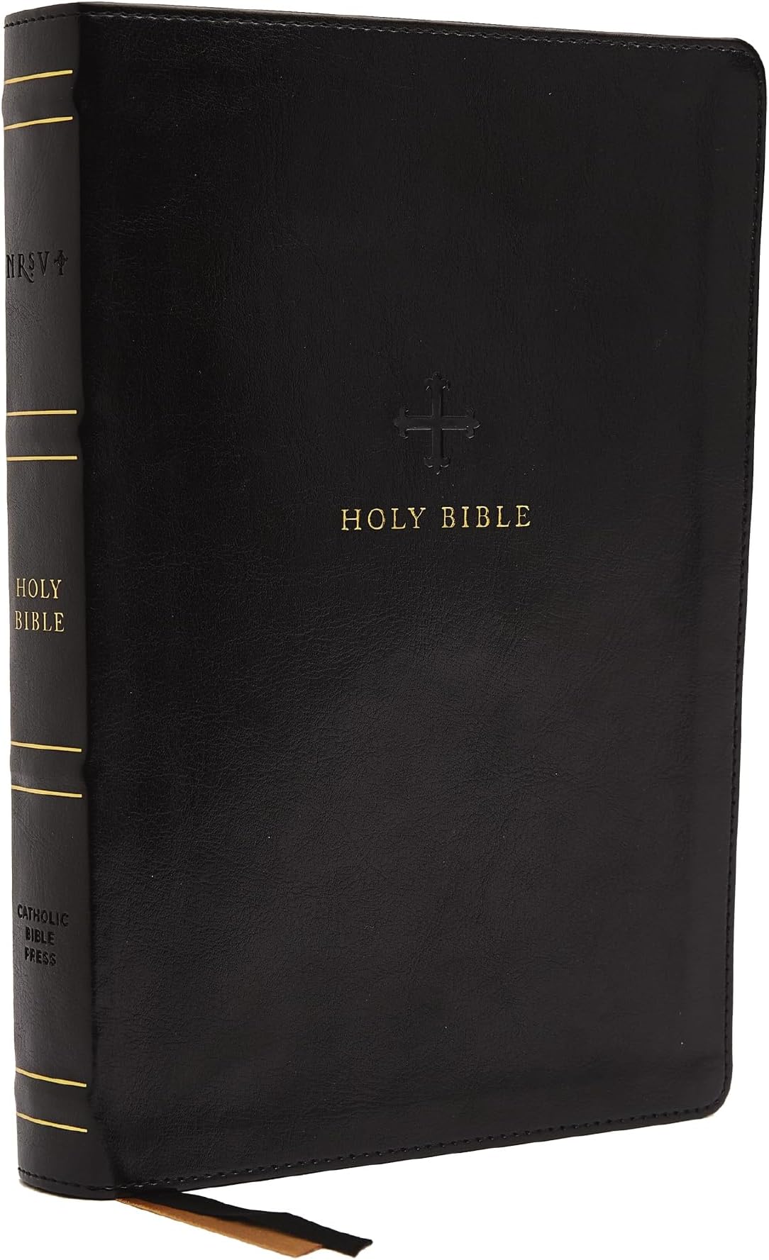 NRSV, Catholic Bible, Standard Personal Size, Leathersoft, Black, Comfort Print: Holy Bible