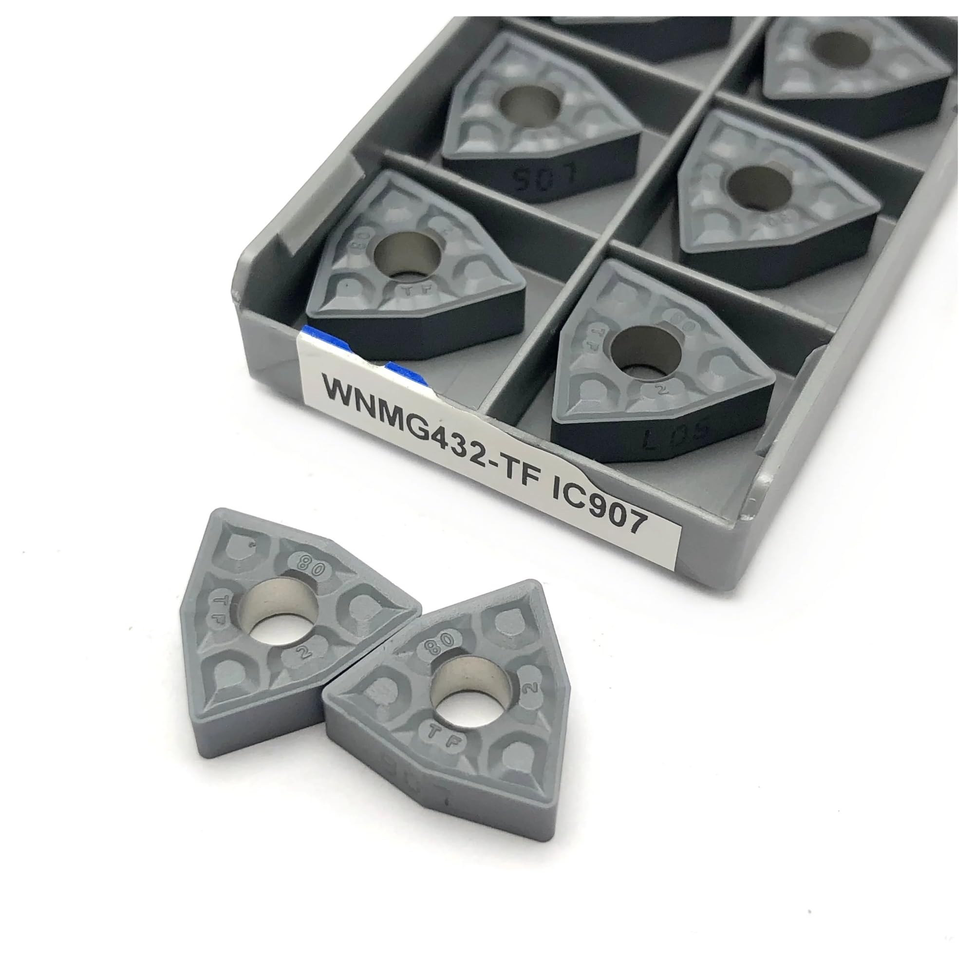 WNMG080408-TF IC907 outils de tournage carbure contre l'usure prématurée