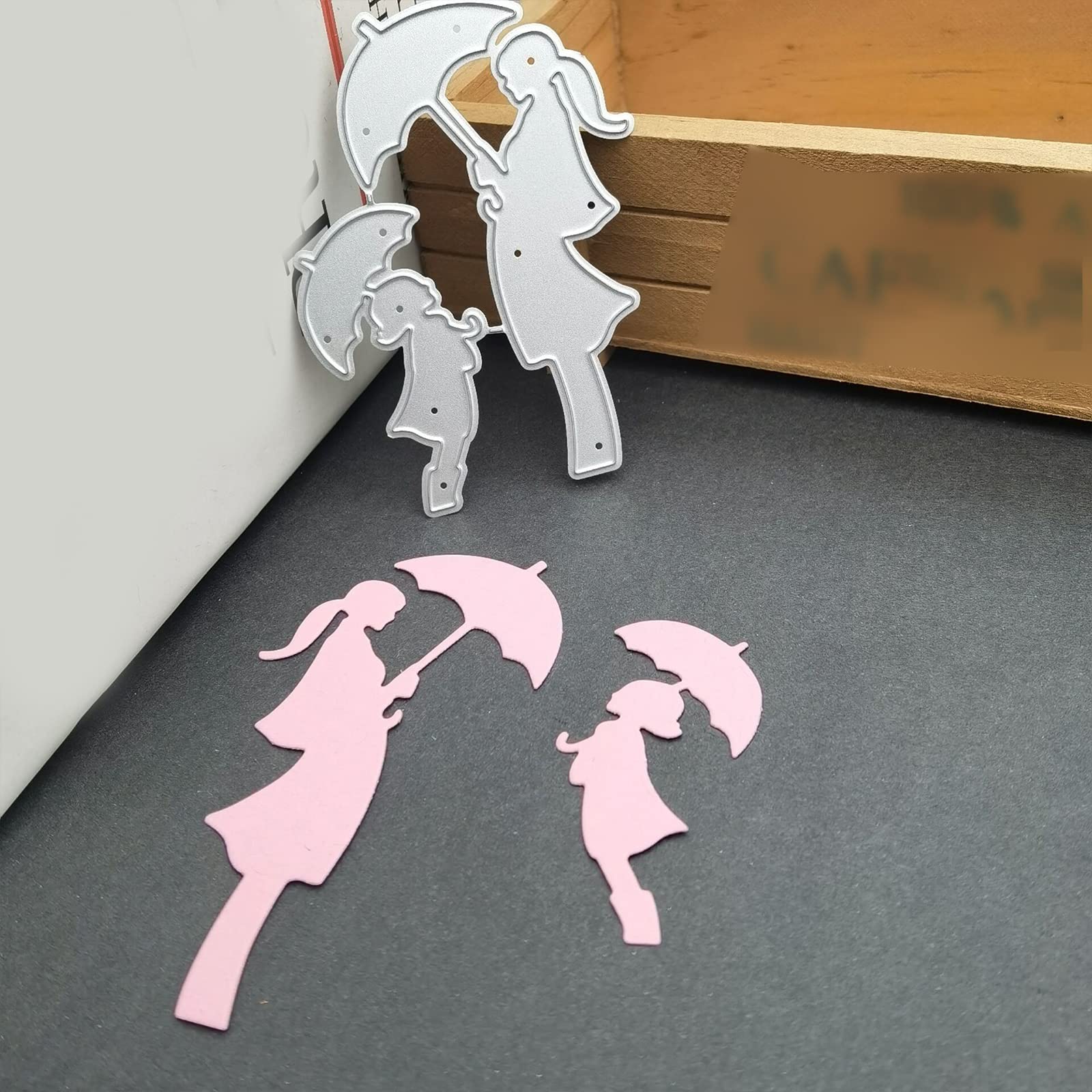 15x10.5cm Abito Da Sposa Ragazza Metallo Fustelle Taglio Stencil Per - Foto 2