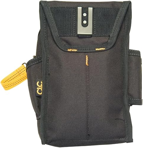 Miniatura 6 de CLC Custom Leathercraft 1524 Ziptop Utility Pouch, Mediana, Negro, 11 Bolsillos