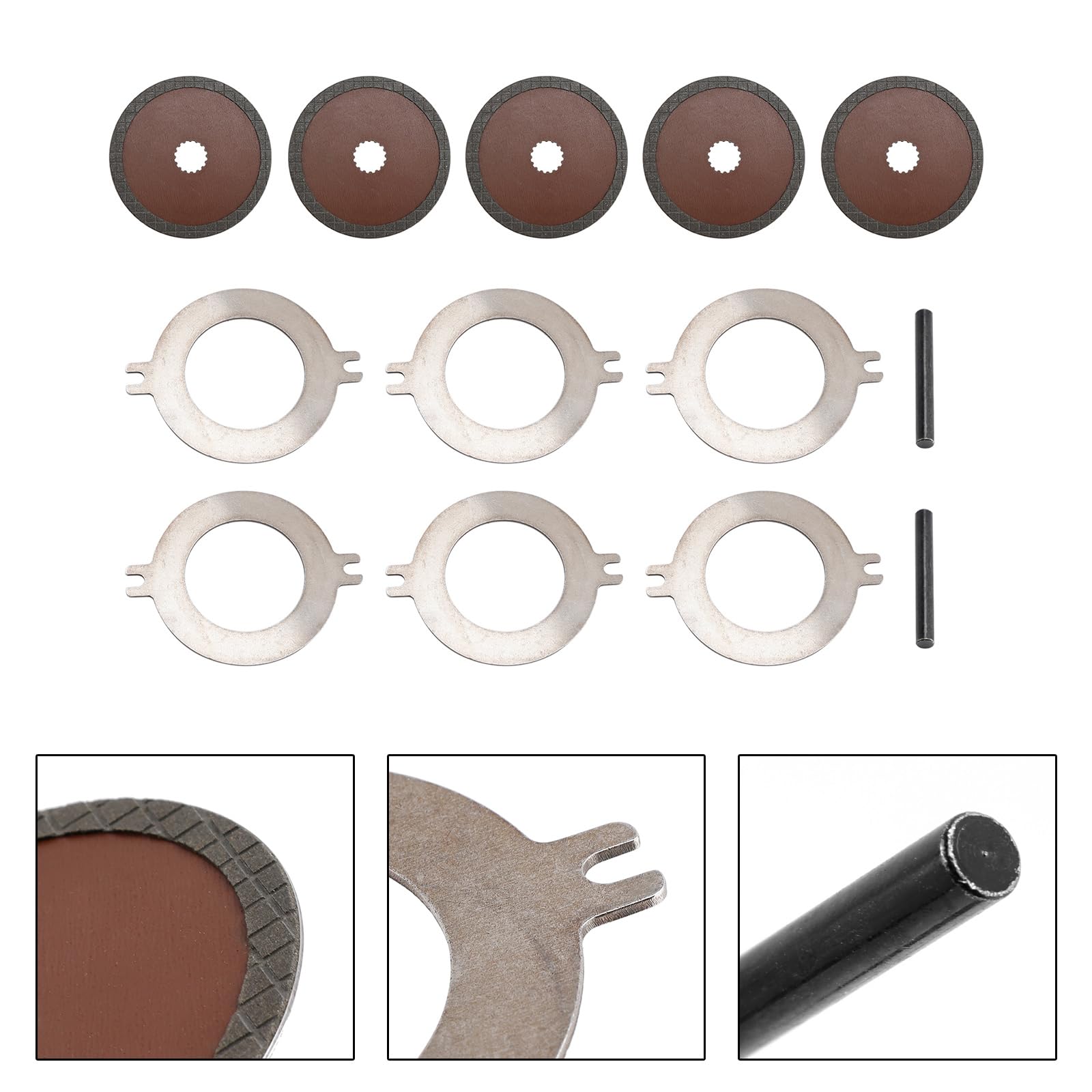 MAD HORNETS Front Brake Disc Kit AM148465 Adapté pour John Deere Gator XUV625i XUV825E XUV825i XUV825M XUV835E XUV835M XUV835R XUV855D XUV865E XUV865M XUV865R