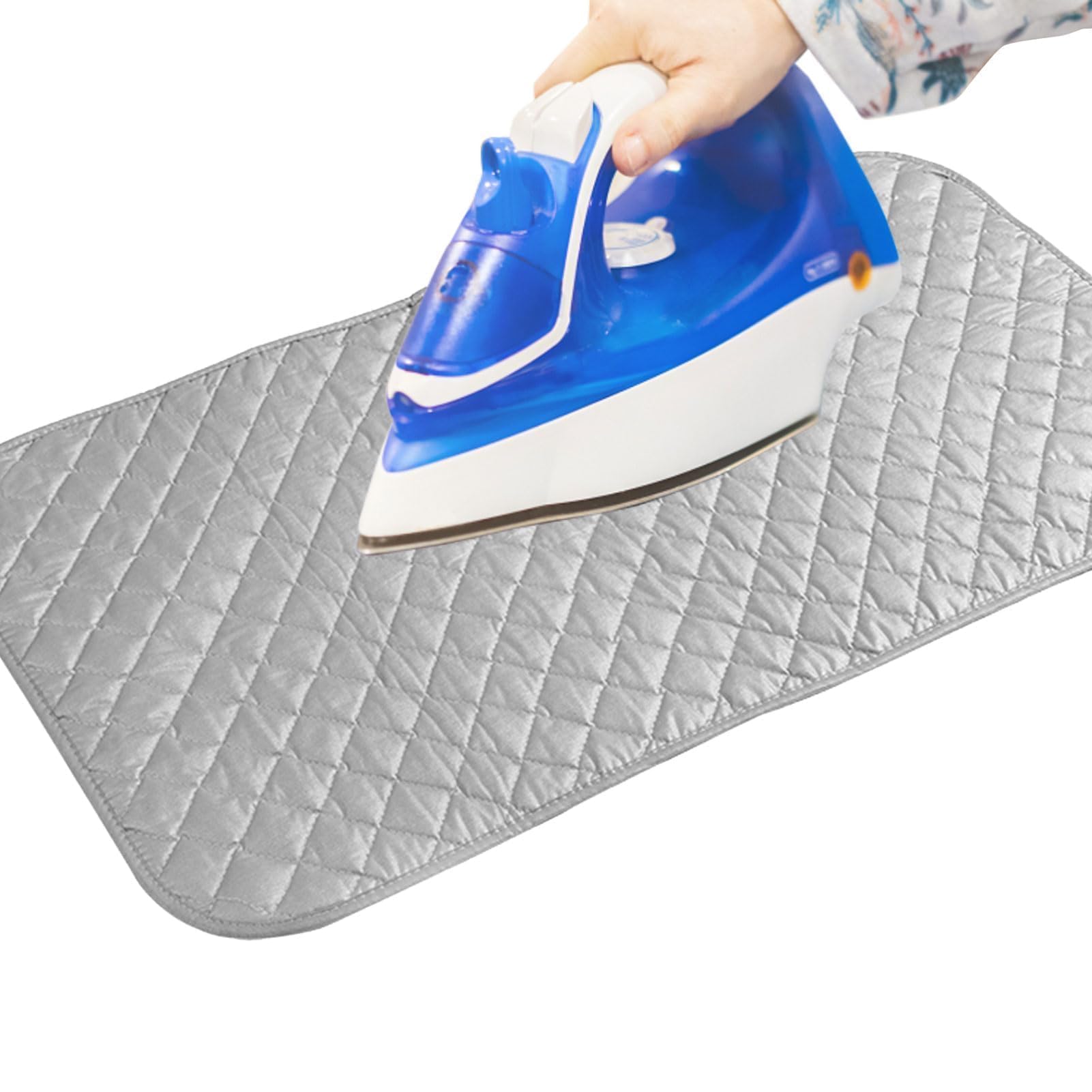 Mini Table A Repasser Couverture De Repassage Portable HERCHR 48x85cm - Tapis Isolant Résistant à La Chaleur