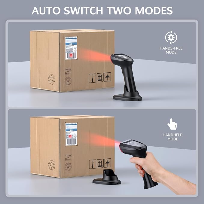 TEEMI TMSL-58CR Lector 2D Bluetooth con base USB miniatura 5
