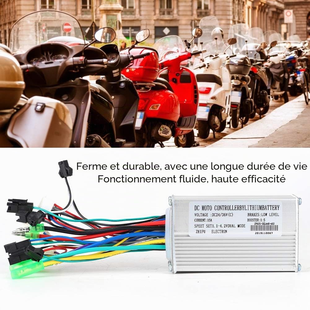 Controleur Velo Electrique, Contrôleur Sans Brosse De Moteur, Contrôleur Scooter Vélo électrique, Sûr Et Durable, pour E-bike Scooter