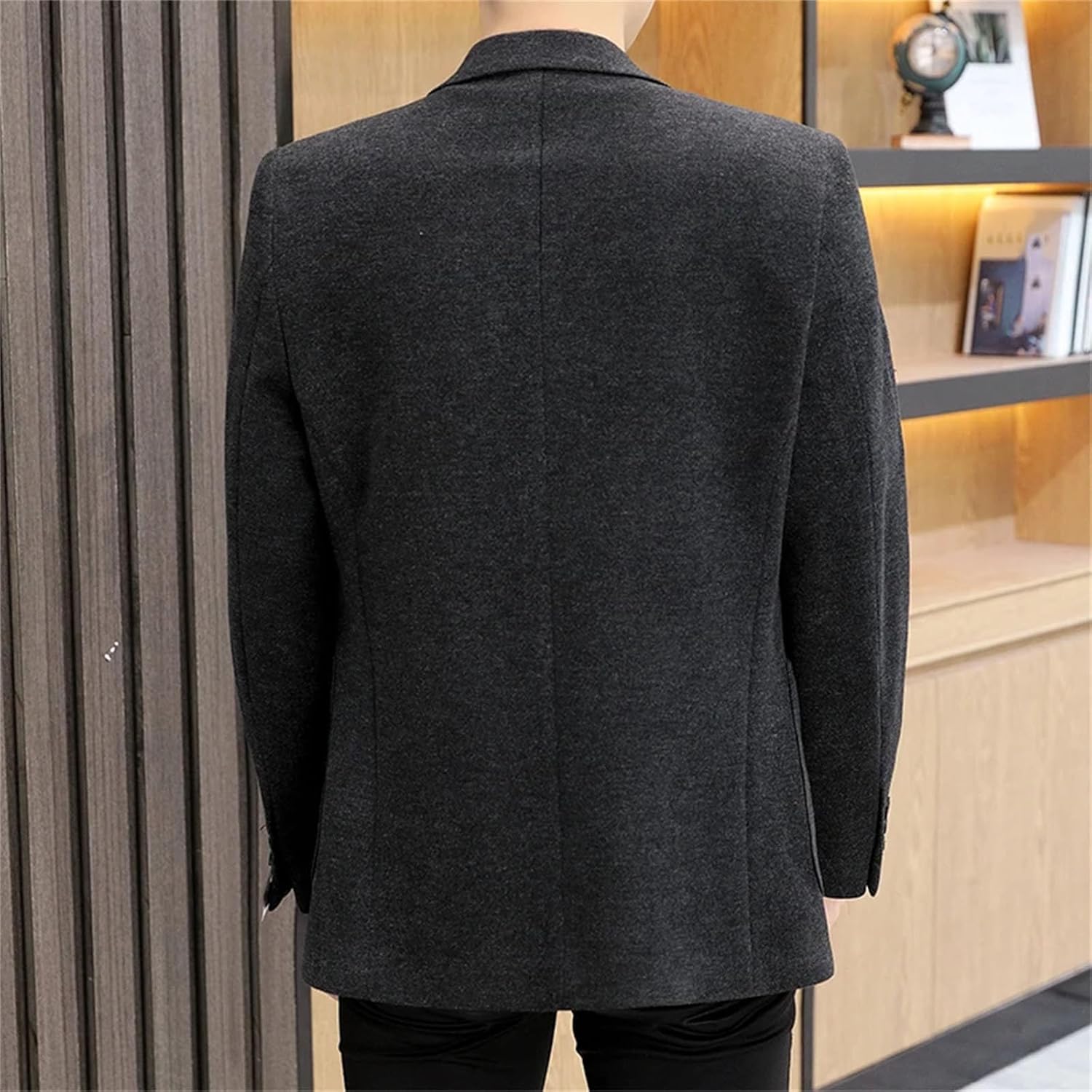 Men's Suits&Blazers Jacket Business Casual Single Breasted Coats Slim Suit Costume Top Clothes