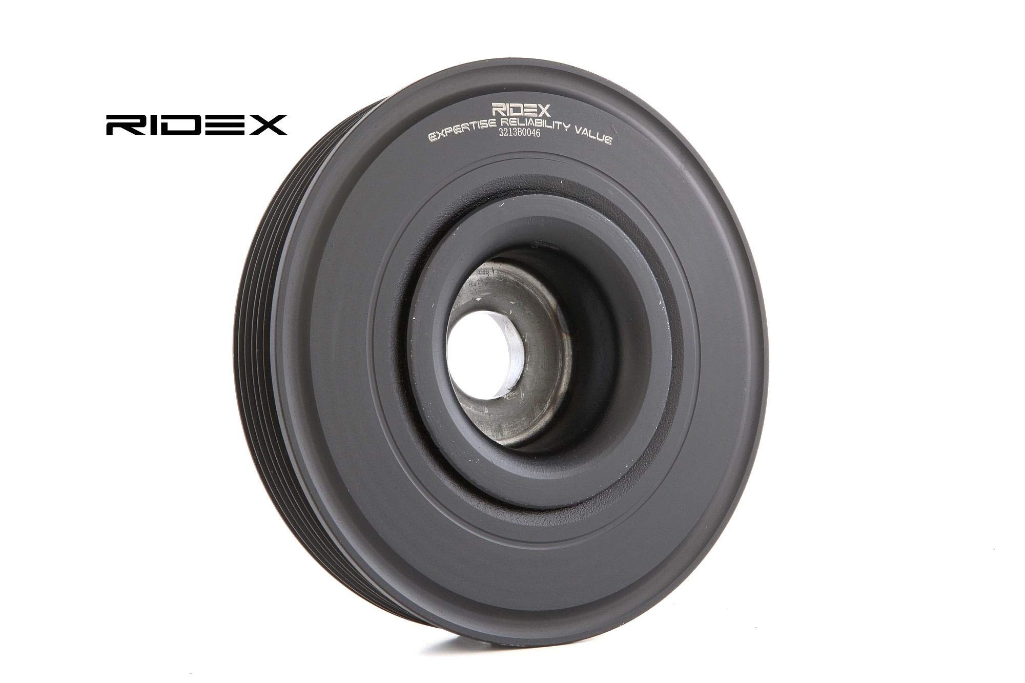 RIDEX 3213B0046 Puleggia cinghia albero a gomiti Compatibilità con RENAULT Megane III Hatchback BZ0/1