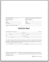 Vista 2 de SOCRATES MEDIA,LLC Formularios de escritura de Quitclaim (SOMLF298), blanco