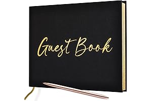 JUBTIC Memorial Guest Book: Immortalize Precious Memories at Funerals, Weddings, and Special Occasions