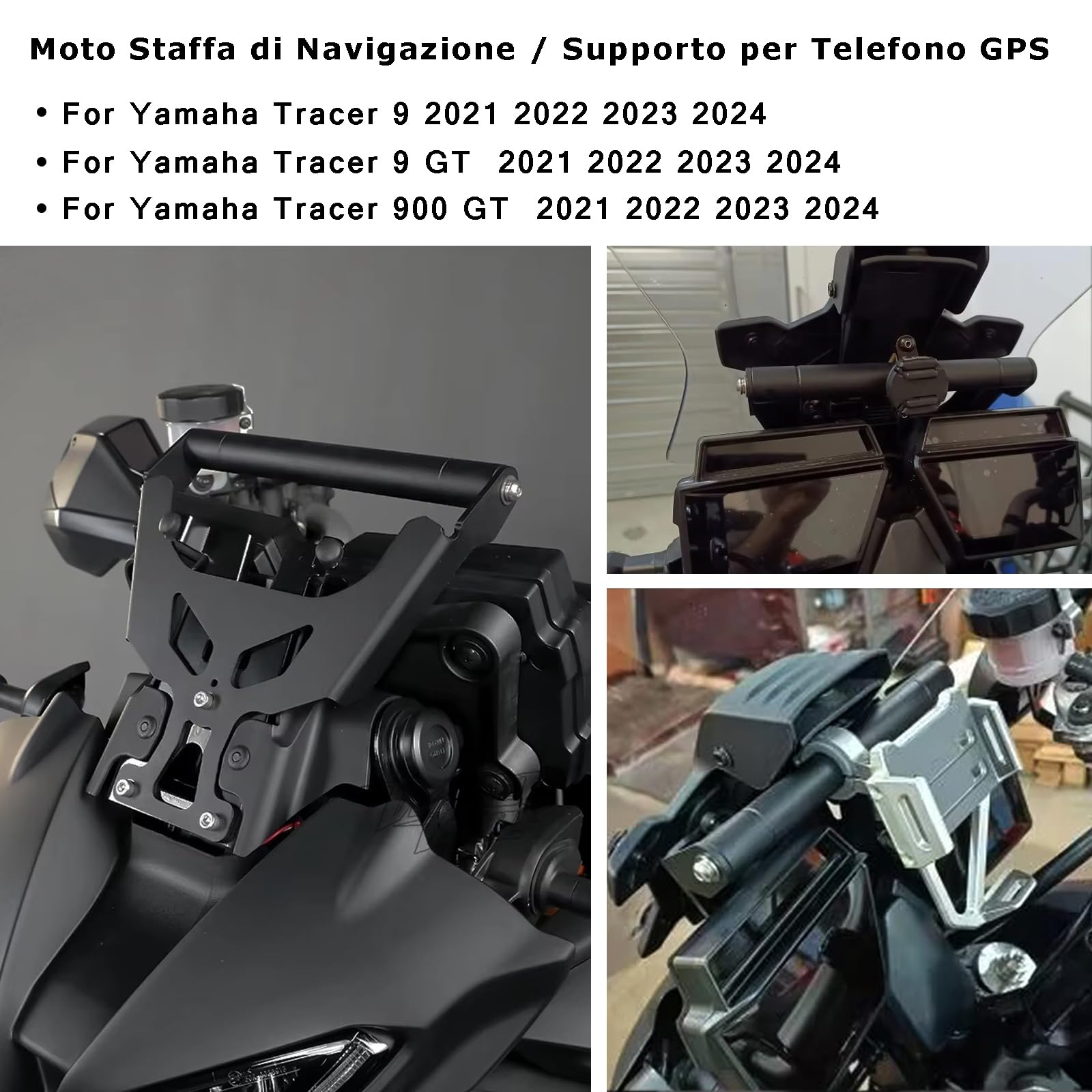 Tracer9/900 Moto Navegación Soporte de Teléfono GPS para Tracer 9 GT Tracer 900 GT 2021 2022 2023 2024 | Para TRACER 9 GT Tracer 9 GT 2021-2024