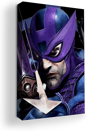 Miniatura 90 de MAVIS PRINT Dead Poool - Decoración de pared Marval de 12 x 16 pulgadas, impresión HD y marco de madera, decoración moderna de pared para Annt