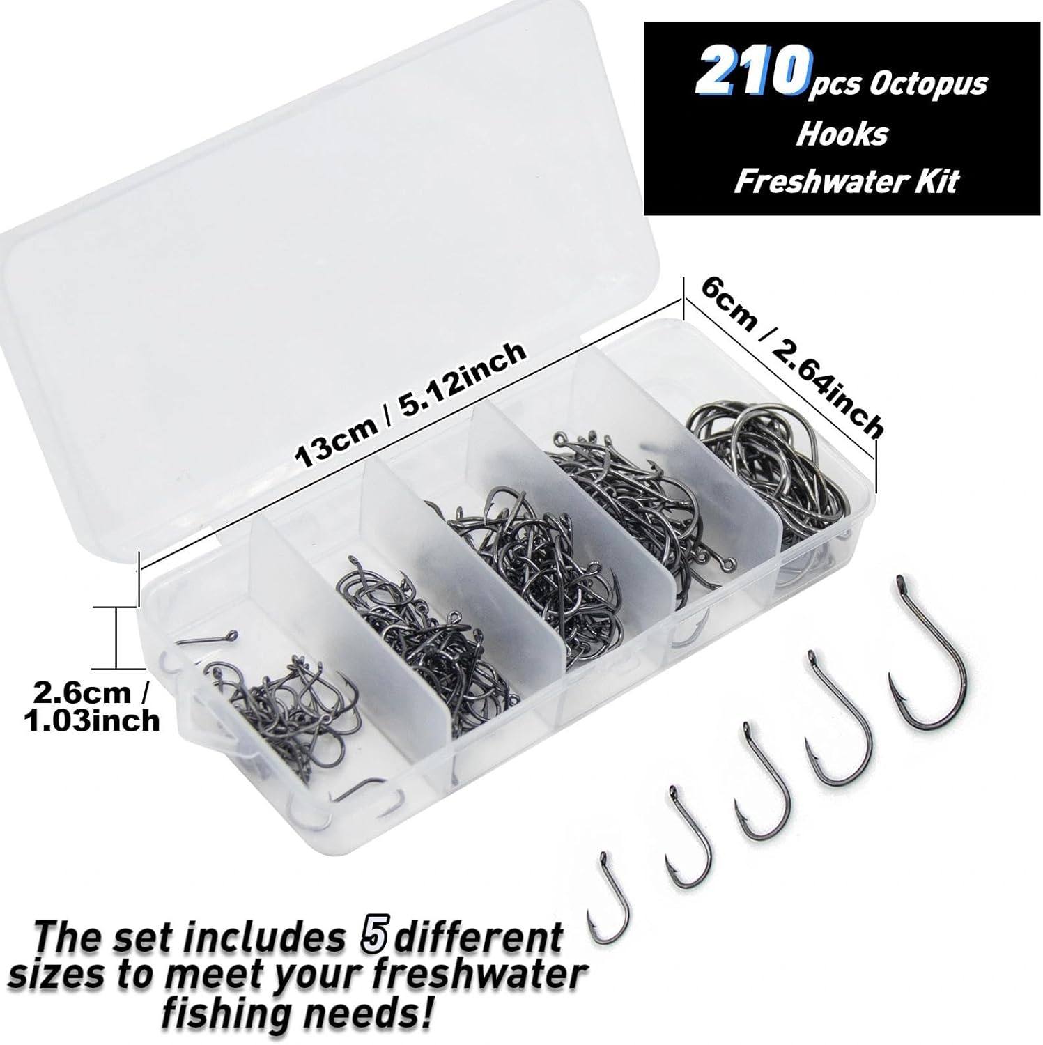50/ Ocus Fishing Hooks - Offset Beak Circle Hooks for Fish Hooks