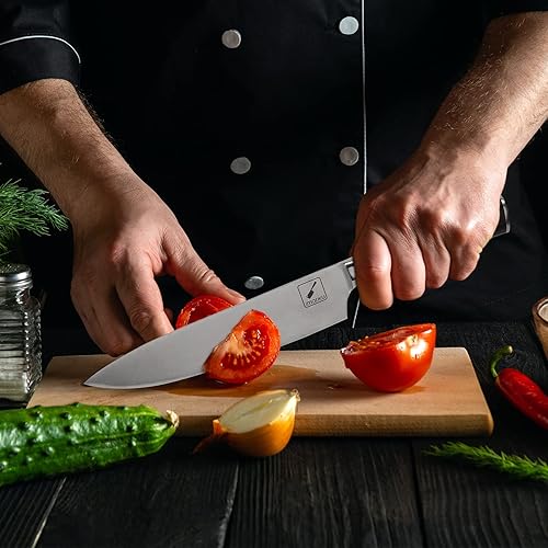 Miniatura 7 de imarku Cuchillo de cocina de 8 pulgadas Home Essentials Sharp Cuchillo de cocina pequeño de 3.5 pulgadas