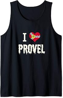 St. Louis Flag Provel Cheese Design I Heart Provel Tank Top
