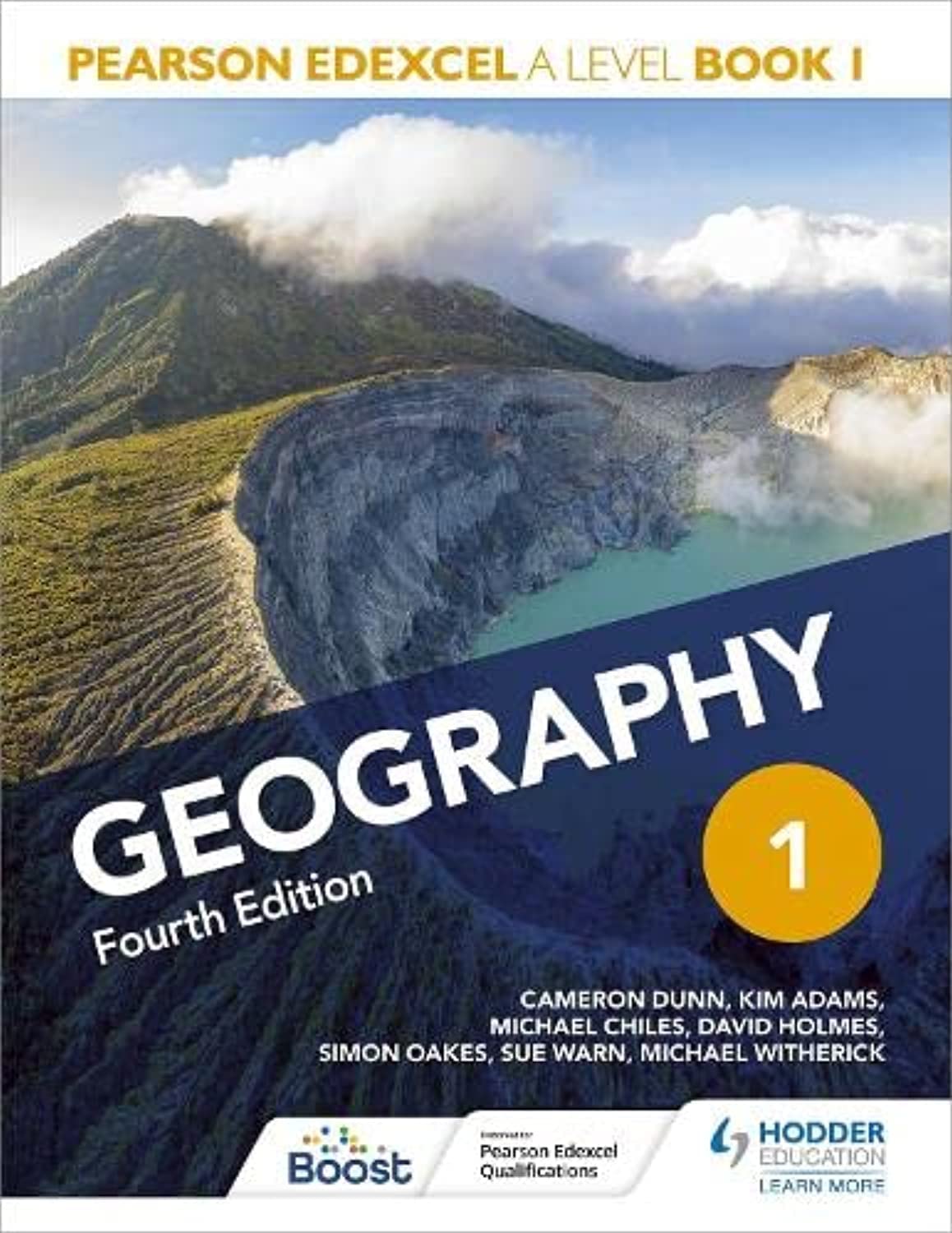 Hodder Education Pearson Edexcel A Level Geography Book 1 Fourth Edition