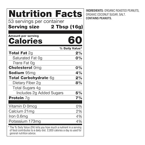 Miniatura 8 de PBfit Mantequilla de maní orgánica en polvo, 8 onzas
