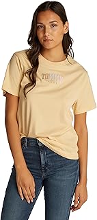 Tommy Hilfiger TJW RLX COLOR VARSITY TEE Tişört Kadın