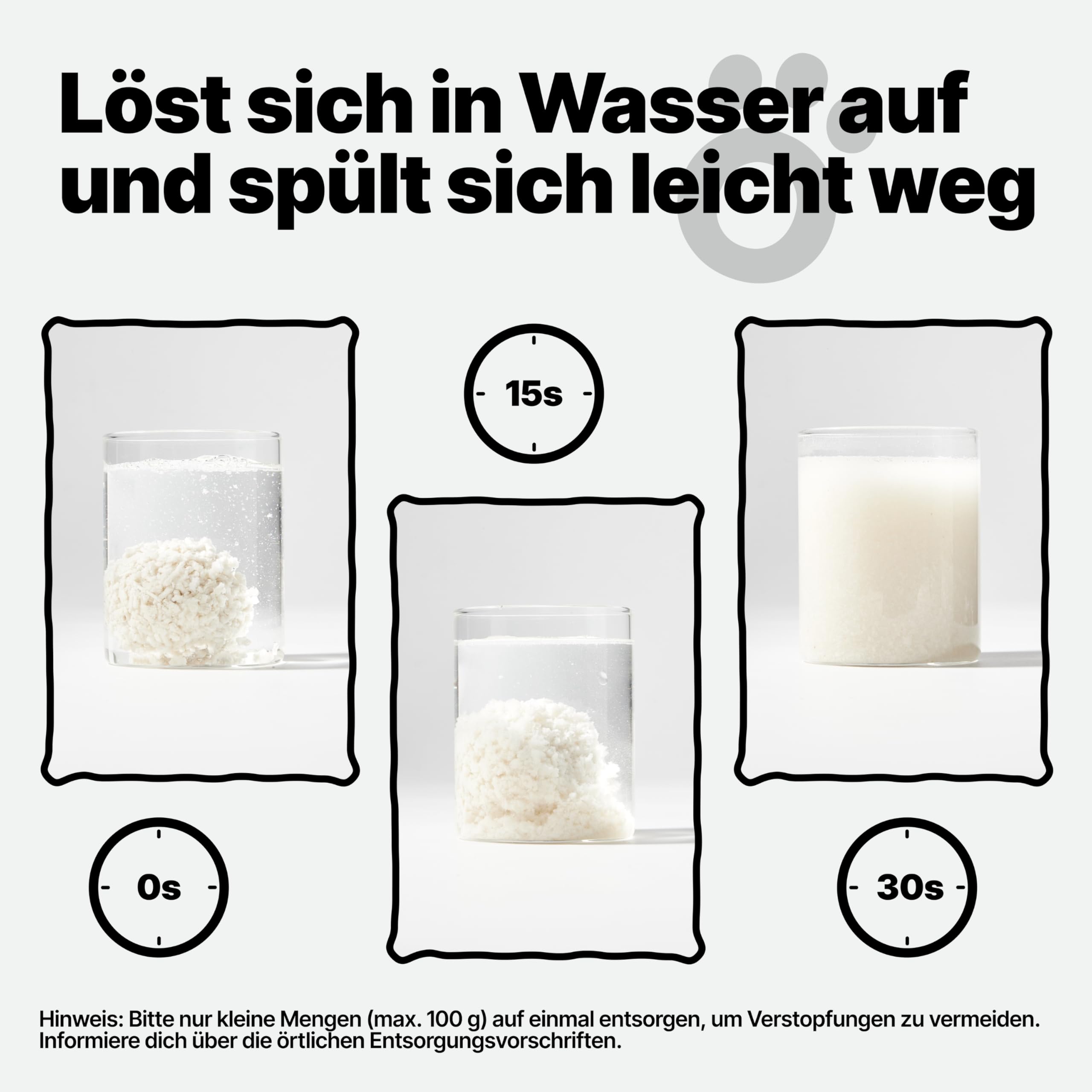 Tofu Katzenstreu 10,8 kg - Klumpend und pflanzlich aus Erbsenfasern, 99% staubfrei, optimale Geruchskontrolle, entsorgbar in der Toilette, Originalduft