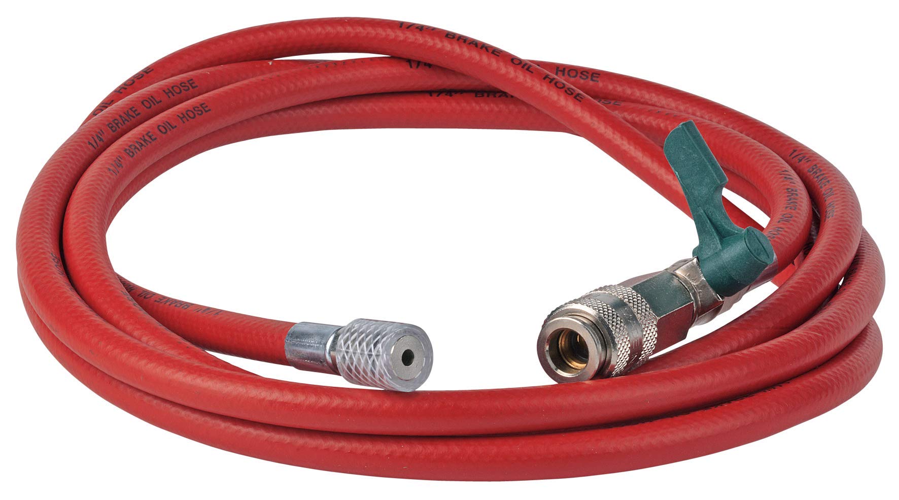 SW-Stahl 01498L-S Befüllschlauch - Bremsenentlüfter - Druckluftentlüfter | Bremsflüssigkeitsbefüller mit Universaladapter für KFZ-Spezialwerkzeug - Kupplungsentlüfter & Werkstattbedarf Set