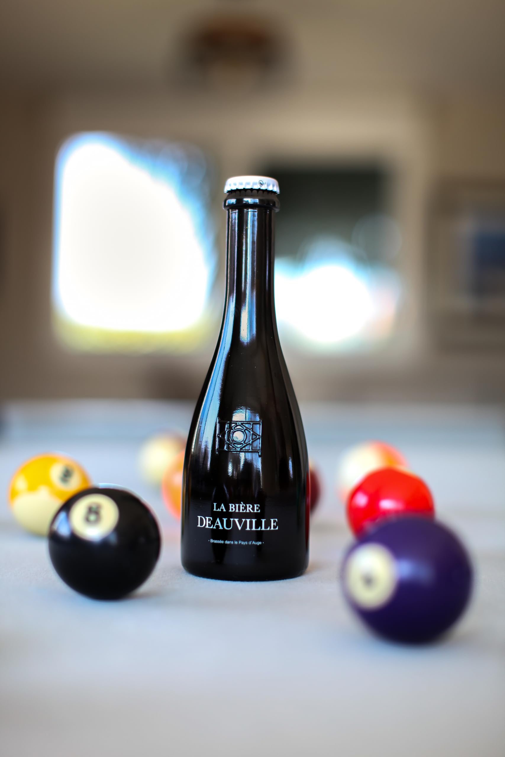 La Bière Deauville, Bière Blonde Pale Ale de la Côte Fleurie, Brassée en Fermentation Haute, 33 cl (Lot de 12 bouteilles)