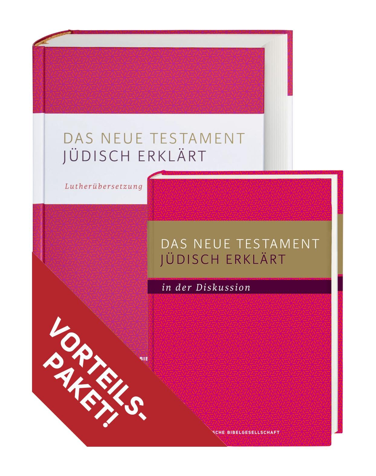 Das Neue Testament - jüdisch erklärt mit Diskussionsband im Set: Lutherübersetzung