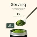 Heapwell Superfoods Imperial First Harvest Matcha Green Tea Powder, AAA Ceremonial Grade, 30g, Sourced from Uji Kyoto gallery image