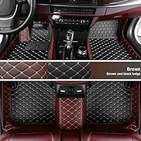 Vista 11 de Alfombrillas de Coche Personalizadas para Tesla Model 3, Model S, Model X, Model Y Forro de Piso de Cuero Antideslizante para Todo Tipo de Clima