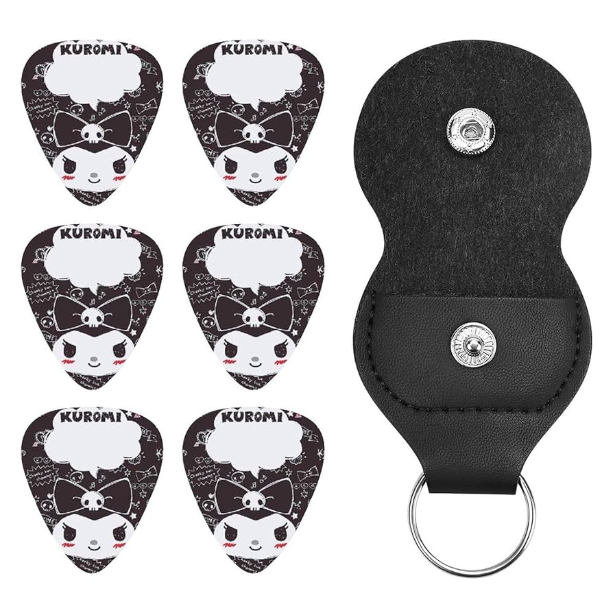 Amazon | ギターピック クロミ ちゃん ギターアクセサリー 6枚