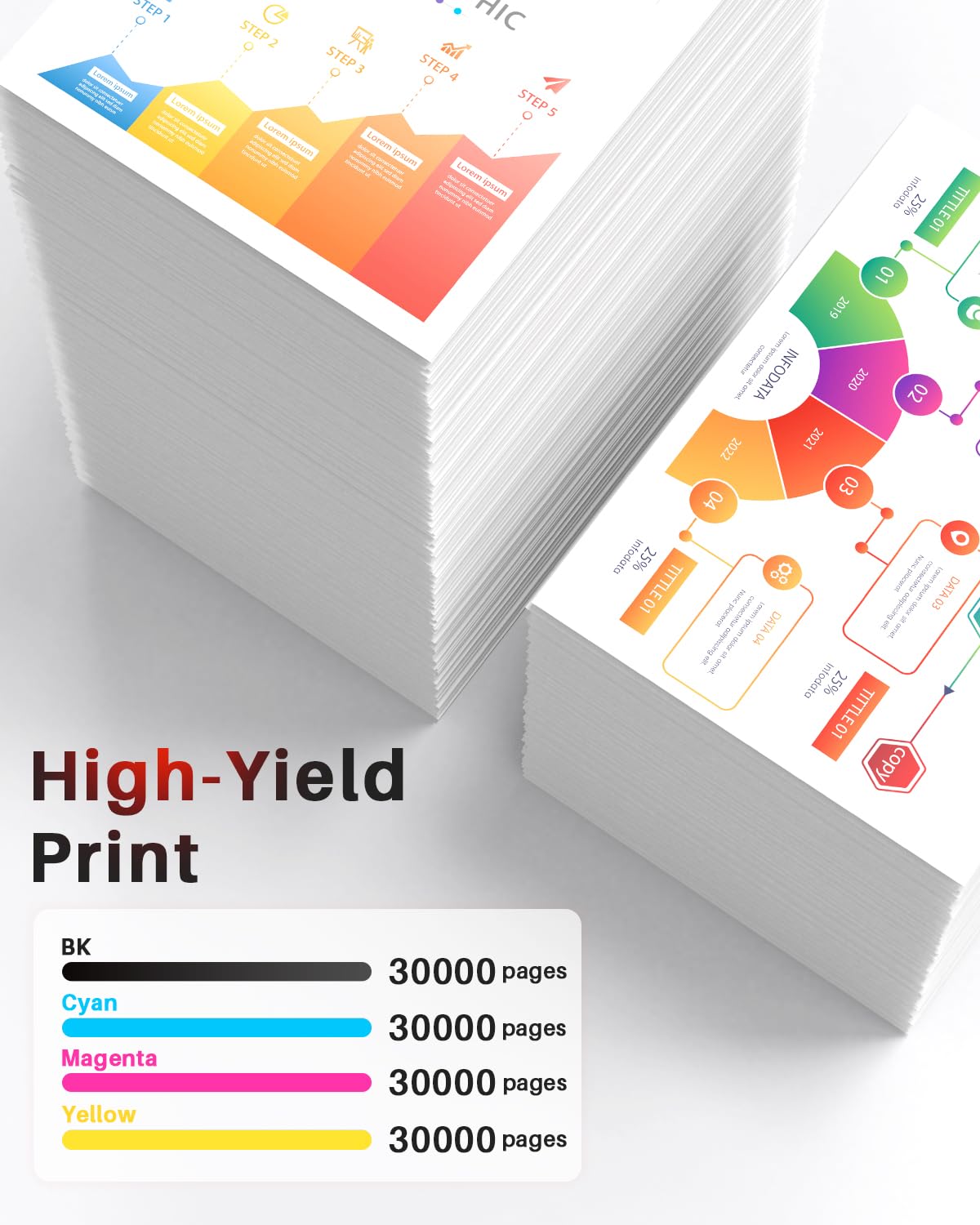 Halloya DR248 DR-248CL Tamburo Compatibile per Brother DR-248CL Tamburo per Brother MFC-L3740CDW L3740CDWE MFC-L3760CDW DCP-L3560CDW DCP-L3520CDW HL-LC3240CW HL-LC3220CW (4-Pack)