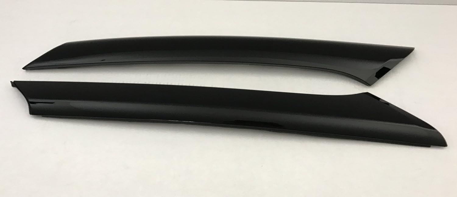 Passenger Side Windshield Outer Pillar Trim For Ford Flex (2009-2019) - Right Side Gloss Black