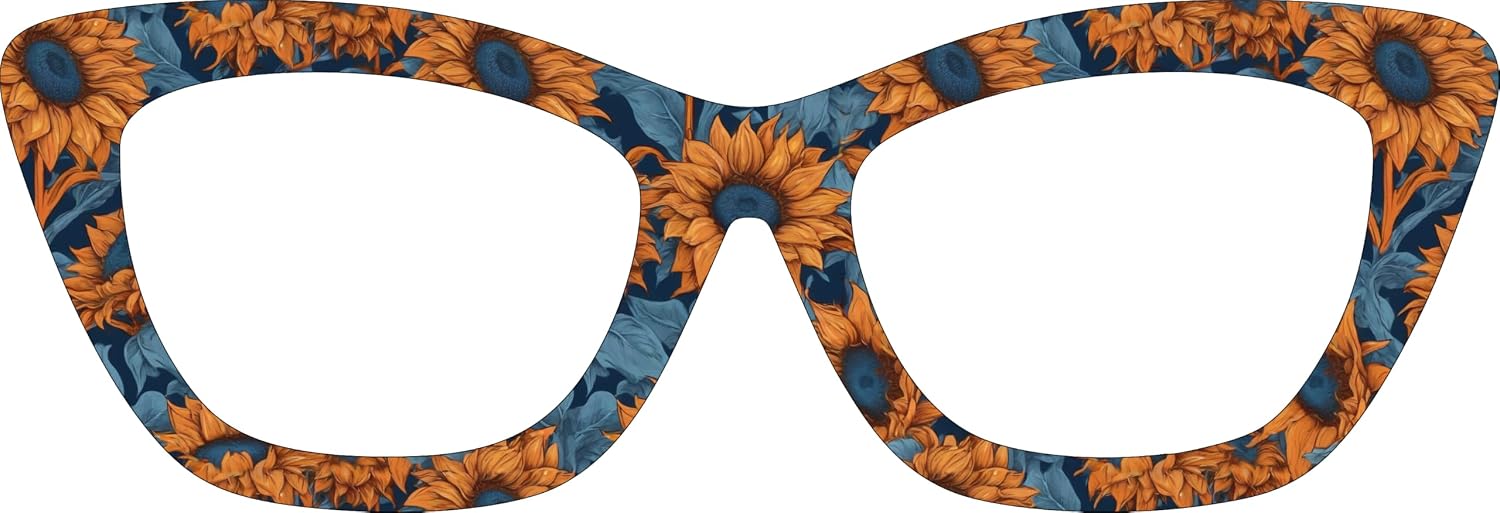 Floral 1 Magnetic topper compatible with Pair Eyewear