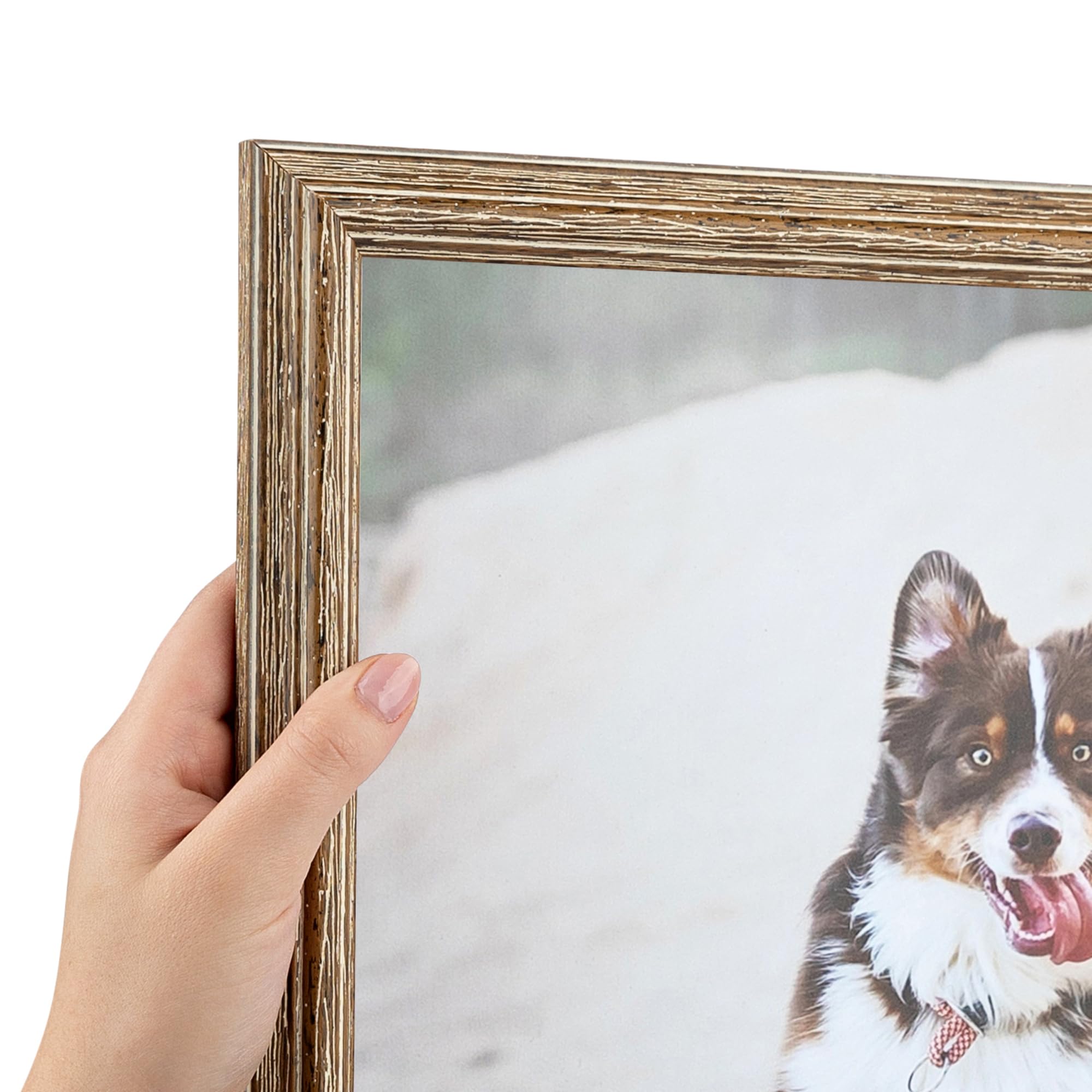 Amazon.com - ArtToFrames 22x32 Inch Brown Picture Frame, This 1.11
