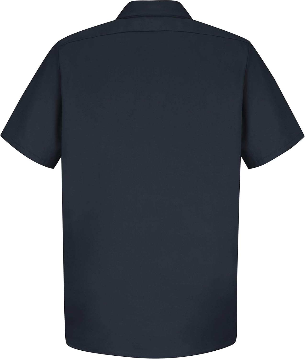 Red Kap Mens Short Sleeve Wrinkle-Resistant Cotton Work Shirt - Image 2