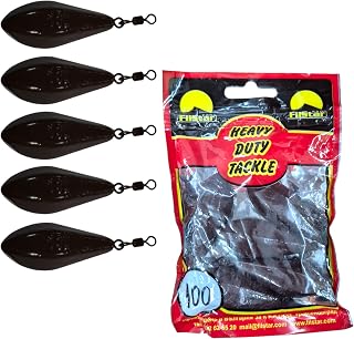 Plomos Pesca Long Cast 5x100g - Plomos de Pesca con Pesca Giratorio - Plomo Pesca Carpa - Carpfishing Pesca Accesorios - Fishing Kit de Pesca Completo Mar - Aparejos de Pesca Fondo