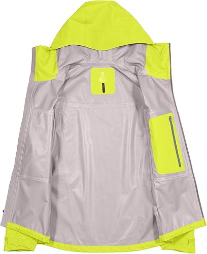 Miniatura 6 de Little Donkey Andy Men's High-performance 3L Hard Shell Waterproof Rain Jacket Breathable Rain Gear for Hiking,Travelling