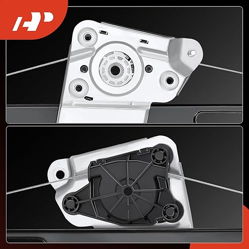 Miniatura 6 de Regulador de ventana A-Premium sin motor para BMW E90 E91 323i 325i 328i 330i 335i M3 para la parte posterior derecha del lado del pasajero