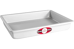 Fat Daddio's Durable Aluminum Quarter Sheet Cake Pan for Perfect Baking