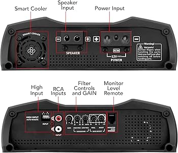 Amazon.com: Taramp's MD 1200.1 1 Channel 1200 Watts Rms Car Audio
