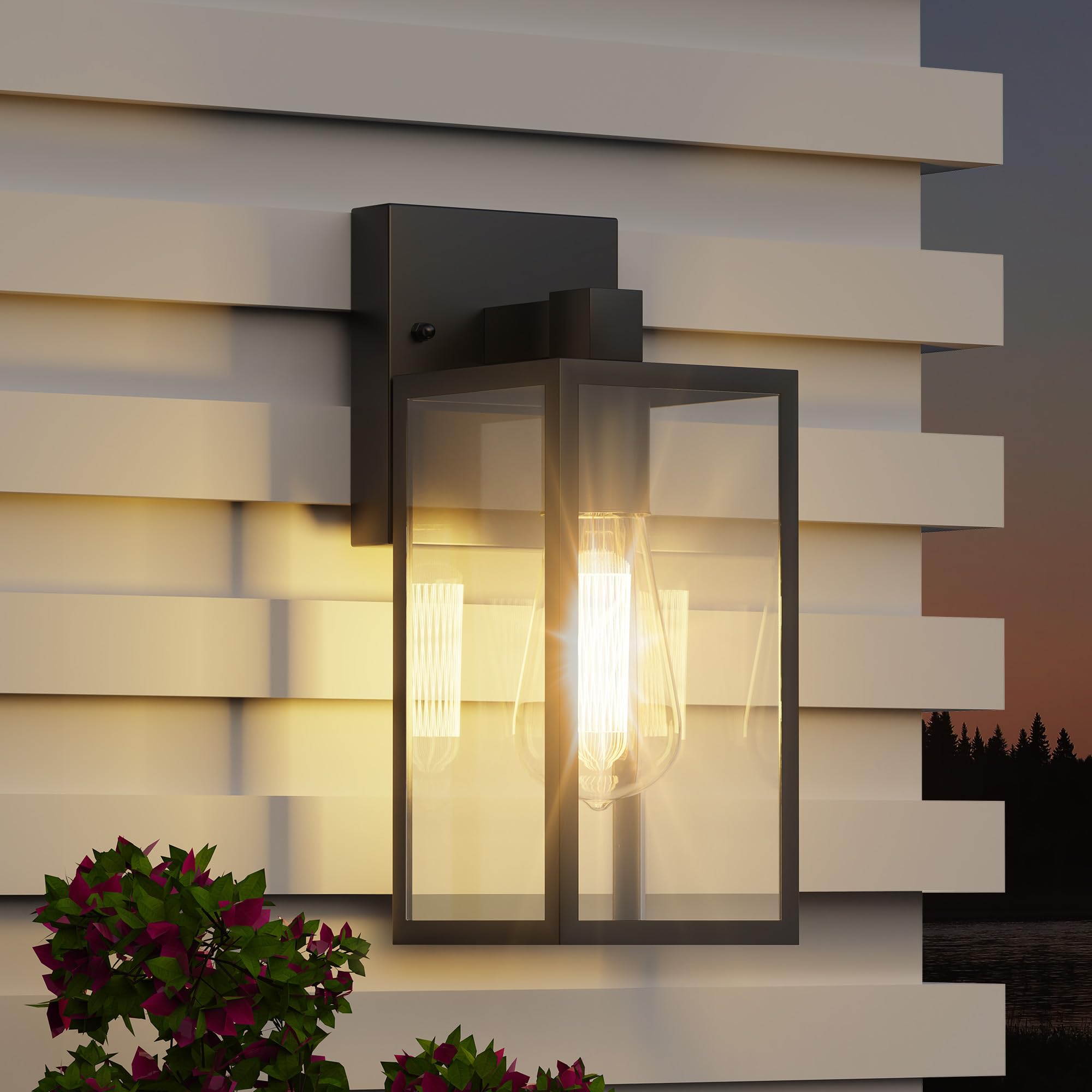 WIHTU Exterior Lighting Fixture Wall Mount