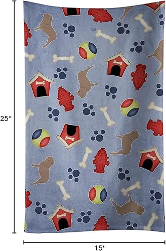 Miniatura 10 de Caroline's Treasures BB3951KTWL Chow Dog House Collection - Toalla de cocina para invitados, toalla de baño decorativa para cara, té, paño de