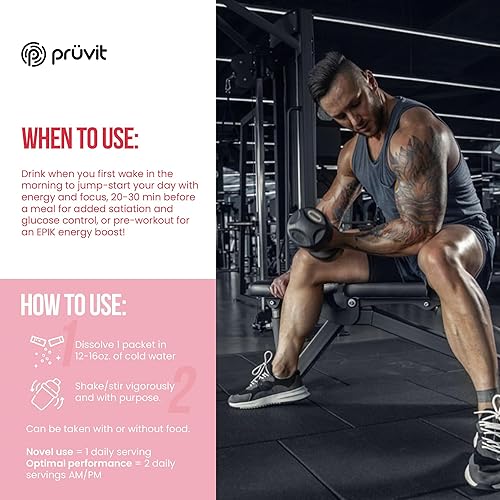 Miniatura 6 de Pruvit - Keto//OS NAT - Mezcla de bebida cargada de fresa y melocotón con C-Med 100, L-taurina, vitaminas B6 y B12, suplemento de cetona, 0.81 oz