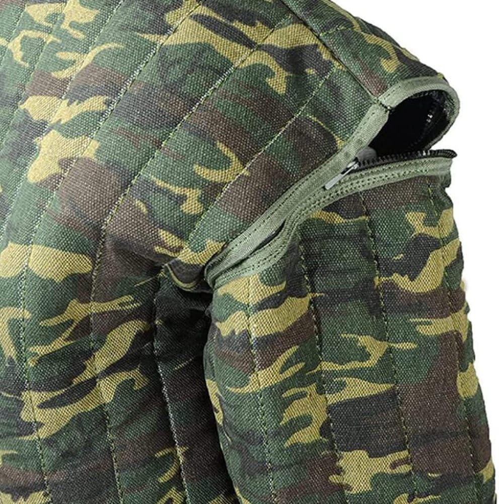 Ropa Protectora Para Perros De Adiestramiento: Traje Profesional De Protección Corporal Para Perros Grandes Con Mangas Antimordeduras, Chaqueta Y Pantalones De Adiestramiento Para Perros Policía.