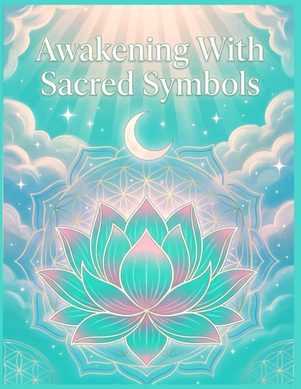 AWAKENING WITH SACRED SYMBOLS COLORING BOOK: Energy Healing Color Pages
