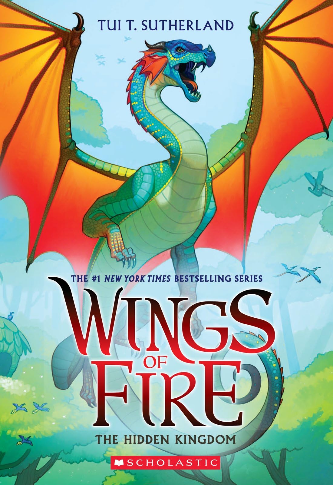 Tui T. Sutherland Wings of Fire: The Hidden Kingdom Paperback Book