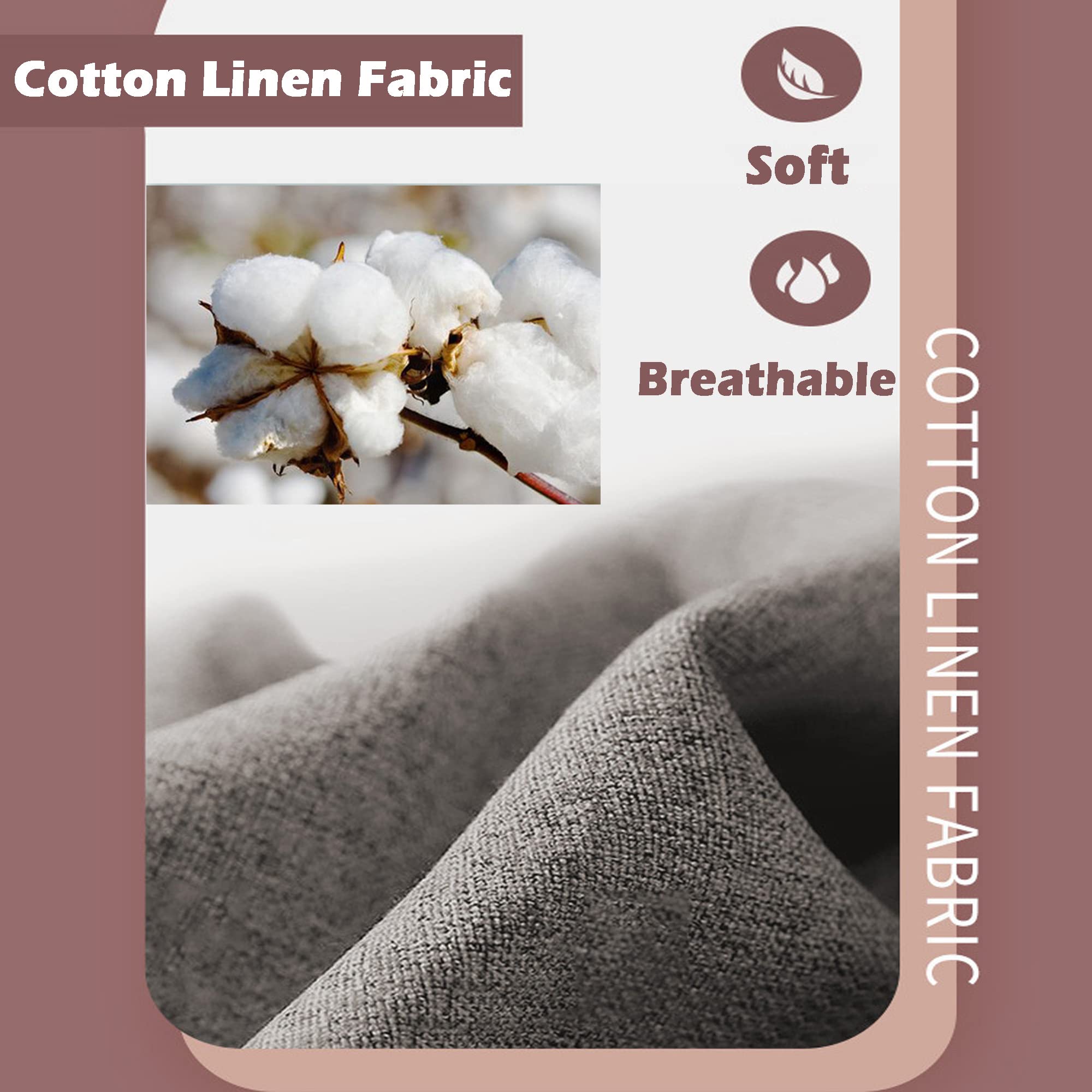 XIEMINLE Bed Mattress Gap Filler, Custom Size Sofa Bolster Armrest Cushion Headboard Pillow Bed Bridge Twin to King Bed, Bolster Pillow for Hotel/Family Gathering,180 * 10 * 10cm,Beige